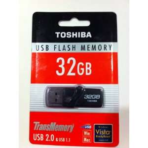Usb toshiba flash memory drive 32GB usb 2.0 & 1.1 transmemory pen