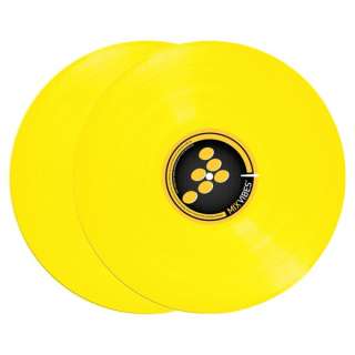 MixVibes Timecode Vinyl yellow  Time Code  Paar  