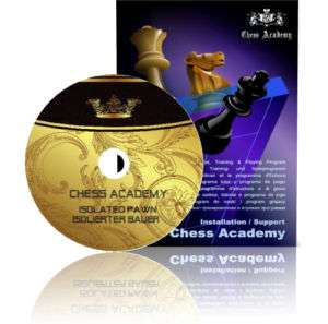 CHESS ACADEMY Schach CD ROM ISOLIERTER BAUER Neu & OVP  