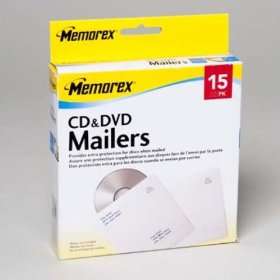  New Memorex CD and DVD Mailers Case Pack 25   670598 Electronics