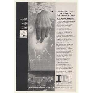   ITT Universal Simulator Electronic Defense Print Ad (48508) Home