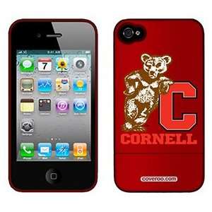  Cornell University Mascot leaning on Verizon iPhone 4 Case 