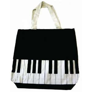  Piano Keyboard Tote Bag