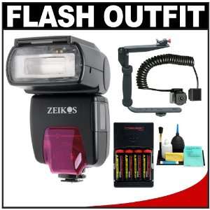 : Zeikos ZE 680EX Digital Autofocus Power Zoom E TTL / E TTL II Flash 