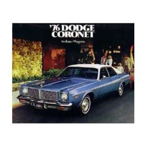    1976 DODGE CORONET Sales Brochure Literature Book Automotive