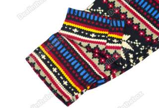   Fashion Knitted Colorful Crystal Pants Pattern Tights Winter Leggings