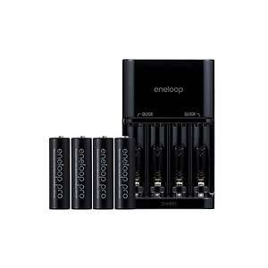 NEW Sanyo eneloop Professional Charger Set N TGR01WSY Free 