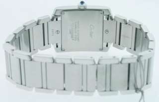 Cartier Tank Francaise Stainless Steel Mid Size Watch   