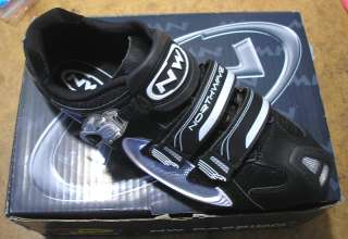 NEW SBS aerlite Northwave 44 11 US Black Carbon shoes  