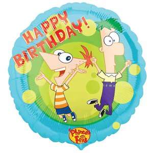 Phineas and Ferb 18 Mylar Balloon  