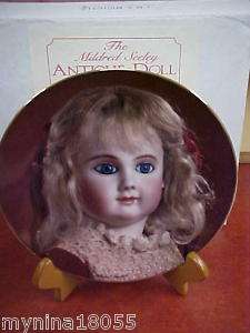 MILDRED SEELEY DOLL PLATES   JMS MICHELLE  FRENCH BEBES  
