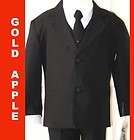 New Boy Tuxedo Set Formal Suit, Sz: S, M, L, XL, 3T