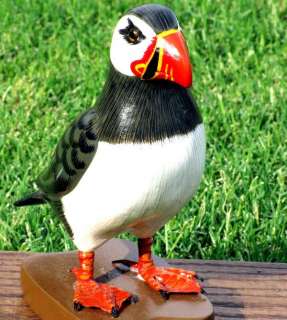 The Atlantic Puffin (Fratercula arctica) is a seabird species in the 