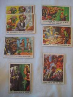 JACK DAVIS Youll Die Laughing card set lot MAD art  