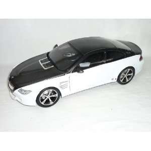 BMW 6er 6 er COUPE E63 2003 2010 WEISS GRAU M6 AC SCHNITZER 1/18 NOREV 