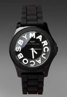 MARC BY MARC JACOBS Sloane Watch in Black  