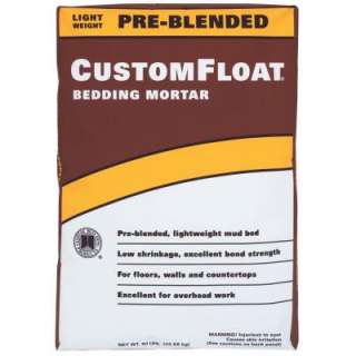 Custom Building Products CustomFloat 50 lb. Bedding Mortar CFT50 at 