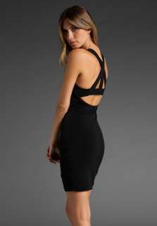 ELIZABETH AND JAMES Criss Cross Dress in Black at Revolve Clothing 