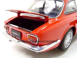 1967 ALFA ROMEO 1750 GTV LHD RED 1:18 AUTOART  