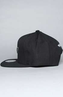 Mitchell & Ness The Los Angeles Kings Logo Snapback Hat in Black 