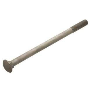 Galvanized 3/8 in.   16 x 6 in. Coarse Thread Carriage Bolt (25 Pieces 