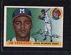 1955 TOPPS JIM PENDLETON 15 PSA 7 NM  