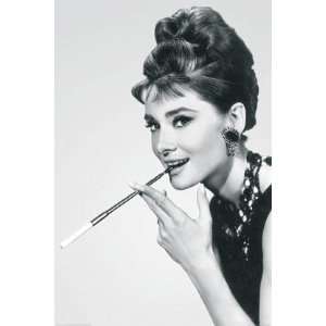 Audrey Hepburn Breakfast at Tiffanys   Poster Großformat  