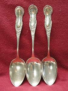   PAIRPOINT 1880 SILVER   ARLINGTON pattern   SERVING SPOONS  