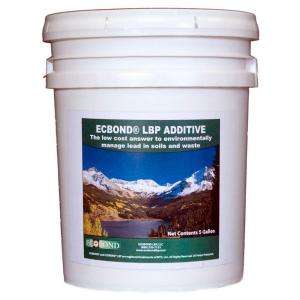 ECOBOND LBP 5 Gal.Additive for Treatment of Lead in Soil and Waste ECO 