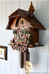 Day Bell Ringer Chalet Cuckoo Clock  