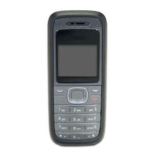 Nokia 1208 Black Unlocked GSM Cell Phone   One Touch Keys, Games, SMS 