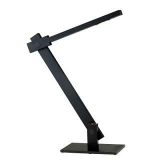   19 3/4 In. Black Metal LED Desk Lamp (3653 01) from The Home Depot