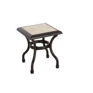 Hampton Bay Andrews Patio Side Table FTS79063G 