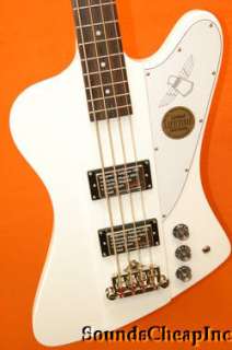Epiphone WHITE Thunderbird IV Bass Guitar *fix*  