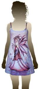 XL Lavender Moon Fairy Jessica Galbreth Mini Dress  