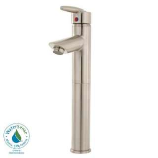 Delta Grail Single Hole 1 Handle High Arc Bathroom Faucet in Stainless 