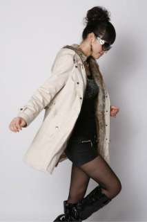 New Womens Winter fleece Jacket coat Outwear Q013  