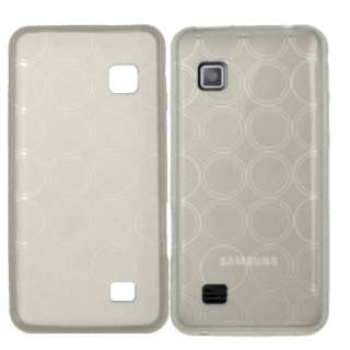 Samsung S5260 Star 2 Tasche Silikon Hülle Case Weiss  