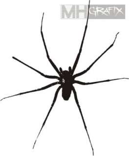 Aufkleber Spider Spinnen   Autoaufkleber 45cm  