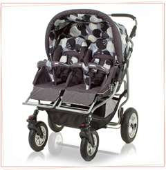 NEW DOUBLE PRAM DUET IN 14 FANTASTIC COLOURS INCLUDED CAR SEATS 