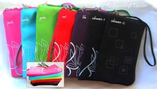   Reißverschluss Ultraflach Softtasche Handy Tasche mit Trageschlaufe