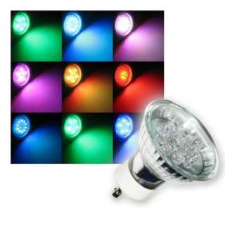 GU10 LED Strahler RGB Farbwechsel bunt Spot Lampe 230V  