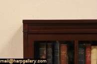An authentic 3 stack Arts and Crafts period lawyer bookcase dates 