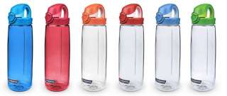 Nalgene OTF on the fly water bottle 24oz Tritan BPA Free New  