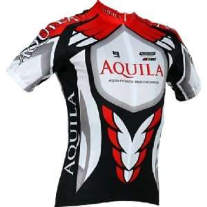 AQUILA Team Kurzarm Radtrikot / Radsporttrikot für Rennrad , MTB  und 
