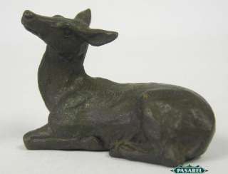 Siggy Puchta Signed Bronze Sculpture Of A Fawn, Canada  