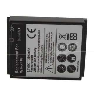 New 3500mAh Extended Battery +Battery Door Cover for HTC MyTouch 4G 