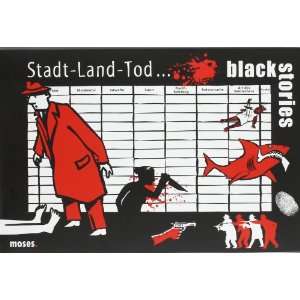 Black Stories Stadt Land Tod / Spiel  unbekannt Bücher