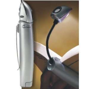 Lightsource Stylus Booklight   Silber Das ultimative LED Leselicht 