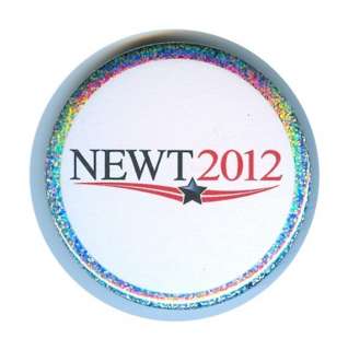 NEWT 2012 NEWT GINGRICH FOR PRESIDENT PIN 2.25 INCH  